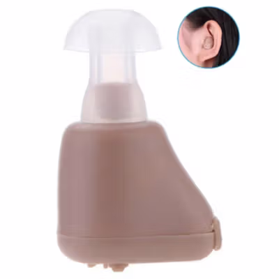 TaffOmicron Alat Bantu Dengar In Ear Hearing Aid - K-88U - Beige