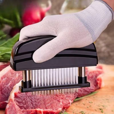 Dheng Alat Penghalus Daging Steak Tenderizer Beef 48 Needle Blades - DH-B03 - Black