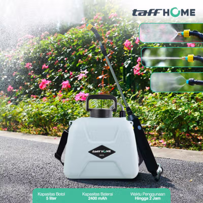 TaffHOME Semprotan Tanaman Elektrik Sprayer Shoulder Type 5L - MX5L - Blue/Black