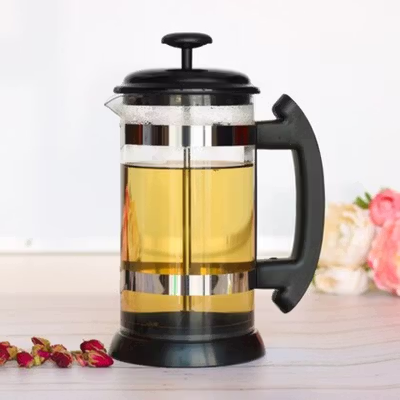 iCafilas French Press Coffee Maker Pot 1L - T35068 - Black