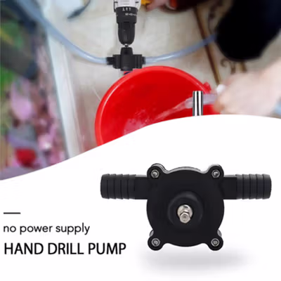 BENGU Pompa Air Bor Self-Priming Electric Drill Water Pump - JET101 - Black