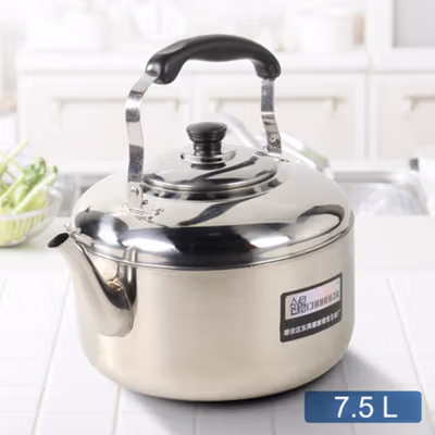 CHUANGYI Teko Air Panas Stainless Steel Water Kettle 7.5L - L031 - Silver