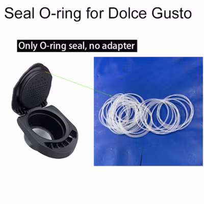 iCafilas Karet Seal O Ring untuk Adapter Kapsul Kopi Dolce Gusto 1 PCS - DC10 - White