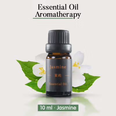 INKEEY Essential Oil Fragrance Minyak Aromatherapy 10ml Jasmine - IK077 - Black