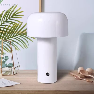 CASAGD Lampu Meja Hias LED Mid 3 Color 2700-5700K 1800mAh - AFD-T1065 - White