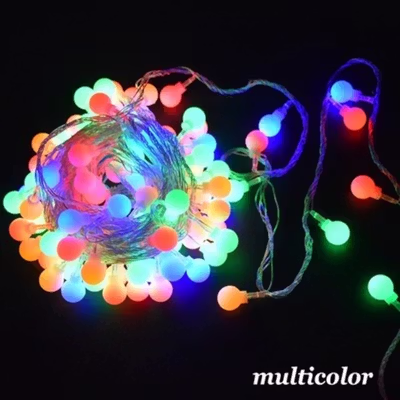TaffLED Lampu Hias String Lights Fairy Garland Waterproof 40 LED 5.8M - XD200 - Multi-Color