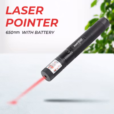 TaffLED Laser Pointer Presentasi Red Beam 1MW 650nm with Battery - YL-301 - Red