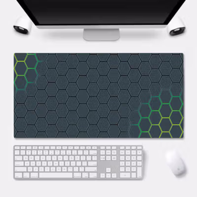 TaffGO Gaming Mouse Pad XL Desk Mat 800x400x2mm - RO70 - No Color