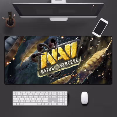 OLEVO Gaming Mouse Pad XL Desk Mat NAVI 800x400x2mm - RO69 - No Color