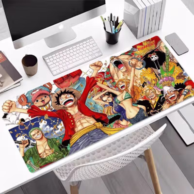 TaffGEAR Mouse Pad Gaming XL One Piece Desk Mat 800x400x2mm - K-48 - Multi-Color