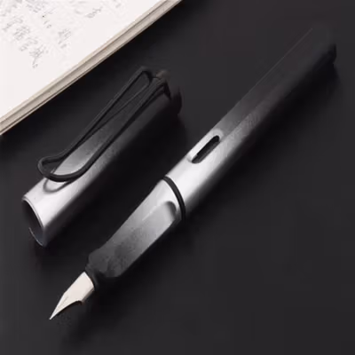 CHINAPENS Pena Pulpen Bolpoin Tanda Tangan Signature Fountain Pen - Y666 - Black
