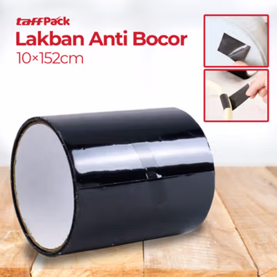 TaffPACK Lakban Anti Bocor Waterproof Leak Repair Tape 10x150cm - 51DB - Black