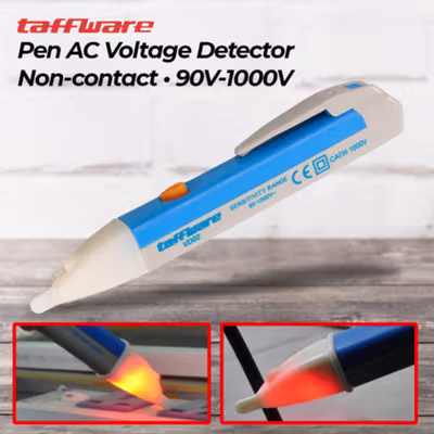 Taffware Tespen Non-contact AC Voltage Alert Detector 90-1000V - VD02 - Blue