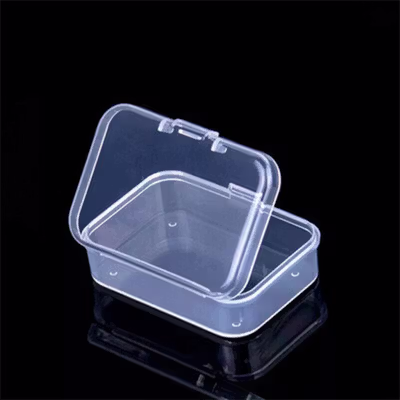 Kotak Penyimpanan Perhiasan Organizer Plastic Jewelry Box - J-4 - Transparent