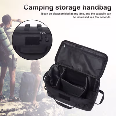 Fancier Tas Penyimpanan Camping Storage Box Outdoor Travel Waterproof - FC-19 - Black