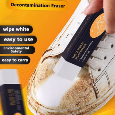 Biset Penghapus Pembersih Sepatu Cleaning Eraser Shoes Sneakers Care - BS001 - Transparent