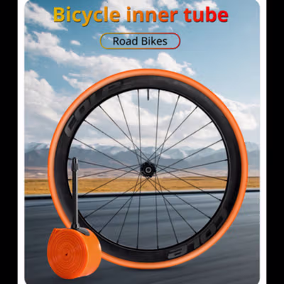 NEWBOLER Ban Dalam Sepeda Inner Tube Road Bike TPU 700 x 18-32C 93mm 30g - SV 45 / SV 65 / SV 85 - Orange