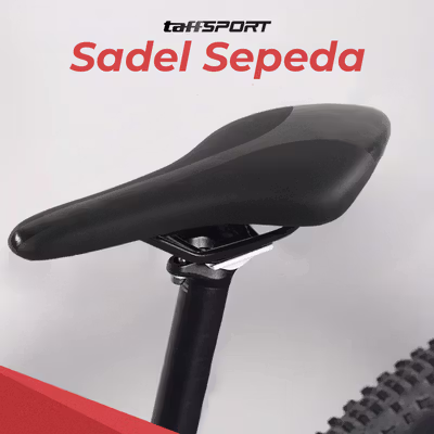 TaffSPORT Pikexi Jok Sadel Sepeda Bike Saddle Race Ergonomic Anti Air - FX20 - Black