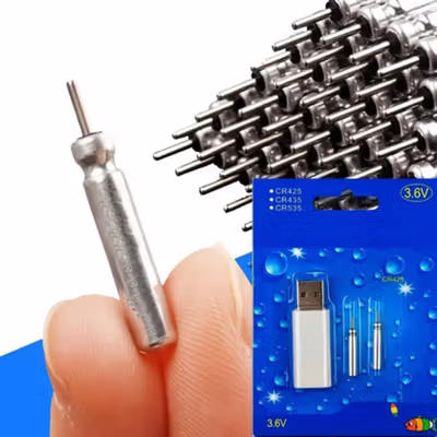 TaffSPORT Baterai Pelampung Pancing LED Rechargeable CR425 USB Charger - LK25 - Silver