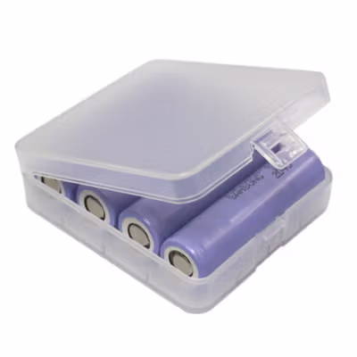 YCDC Casing Baterai Transparan Transparent Battery Case 4x18650/8x16340 - ZC81 - Transparent