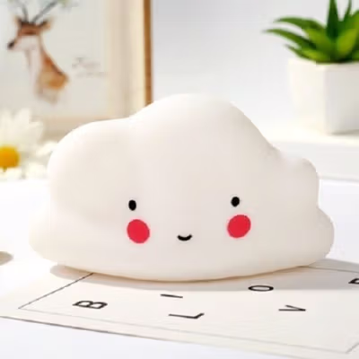 FGHGF Lampu Tidur LED Anak Karakter Lucu 1W Awan - FGH01 - White