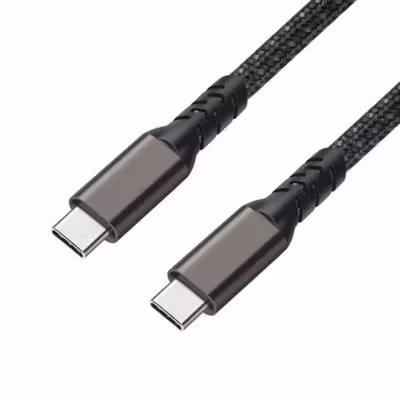 AUFU Kabel Data USB Type C to Type C Fast Charging 6A 66W 1M - KD66 - Black