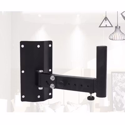 WELSBERG Bracket Speaker Stand Dinding Wall Mount Telescopic 2 PCS - SPS-501 - Black