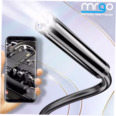 MRGO Kamera Endoskopi Industrial Endoscope USB 3in1 8 LED 1200P 2M - MR28 - Black