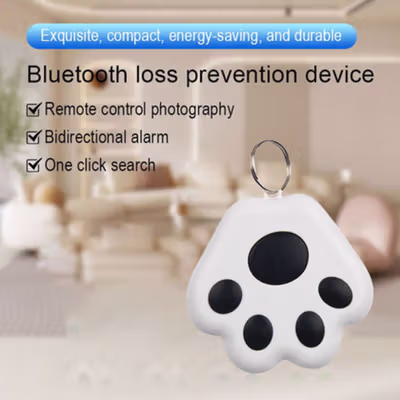 MOONBIFFY Smart Tag Bluetooth Tracker Airtag Key Finder Shutter - YDT-001 - White