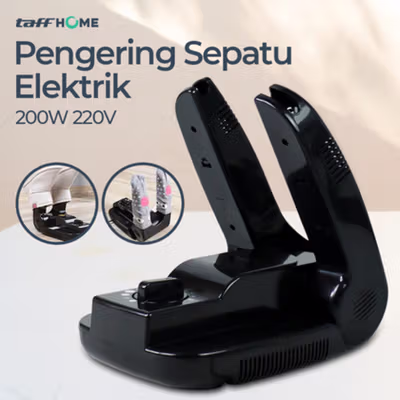 TaffHOME Pengering Sepatu Elektrik Shoe Dryer 200W 220V - ADS-8818A - Black