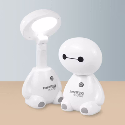 TaffLED Lampu Meja Belajar Model Kartun Baymax 10 LED Cool White - HCYLP071 - White