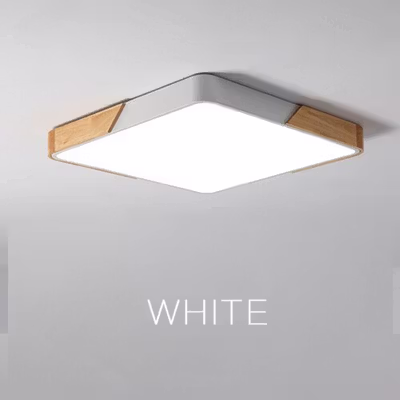 TaffLED Lampu Plafon LED Ceiling 24W 30x5cm Dimmable 3in1 Color - QSX-23 - White