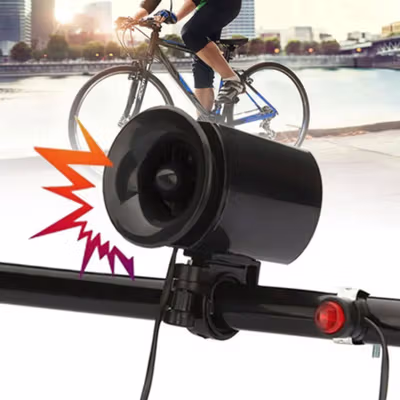 EVERESTT Bel Klakson Sepeda Elektrik Bike Horn Extra Loud 95dB - SB-205 - Black
