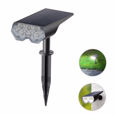 Lingking Lampu Taman Hias Tancap Solar Panel Waterproof - TS-G2204 - Natural