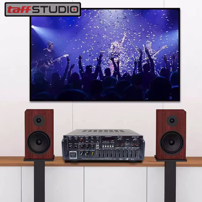 TaffSTUDIO Amplifier Mixer Audio Bluetooth USB Karaoke - AV-MP326BT - Black