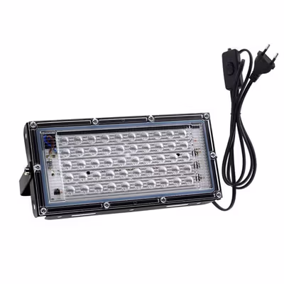 YCRAYS Lampu Sorot LED Floodlight Waterproof UV Ultraviolet 395nm - YC01 - Black