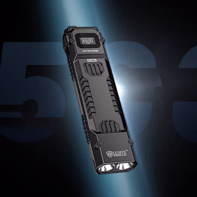 NITECORE Senter LED UHi 20 Max Lumin Shield IP54 6500 Lumens - EDC29 - Black