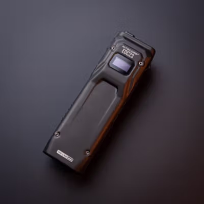 NITECORE Senter LED UHi 25 Ultra Slim Waterproof IP54 2500 Lumens - EDC23 - Black — gambar 1