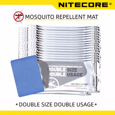NITECORE Refill Alat Pengusir Nyamuk Mosquito Repellent Mat 30 PCS - MRM10 - Blue — gambar 1