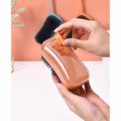 ISHOWTIENDA Sikat Pembersih Cleaning Brush Dispenser Sabun - 5395 - Orange