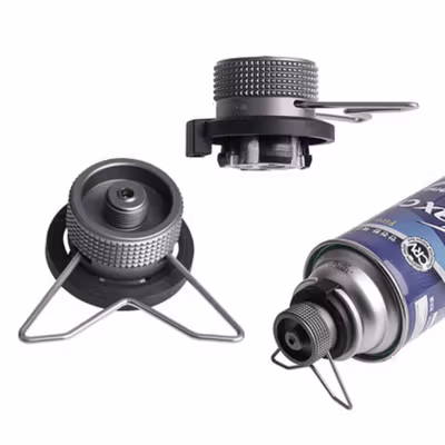 TaffSPORT Adapter Nozzle Tabung Gas Butane Head Conversion - Z10 - Gray