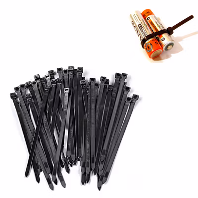 Taffware Kabel Ties Self Locking Wire Zip 3x150mm 1000 PCS - V94 - Black