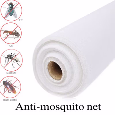 TaffHOME Kasa Nyamuk Jaring Jendela Mosquito Net PP Nano 20 Mesh 1x2M - AW15 - White — gambar 1