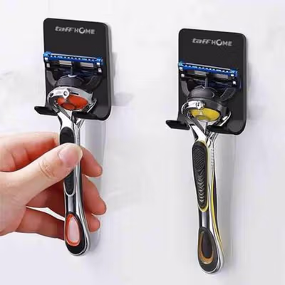 TaffHOME Gantungan Dinding Adhesive Wall Hook Stainless Steel - TF-201 - Black