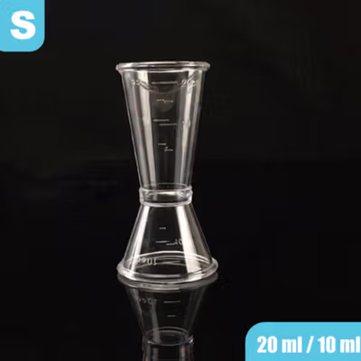 JK Gelas Ukur Bartender Double Jigger Measuring Cup S - JK-225 - Transparent