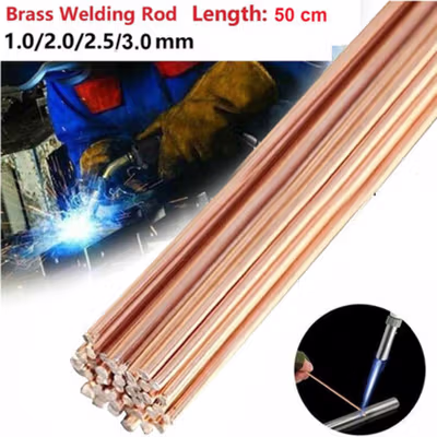 GENIC Kawat Las Low Temperature Welding Rod Fosfor Tembaga 10 PCS 3mmx50cm - GN2512 - Copper