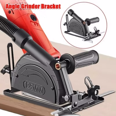 Taffware Stand Gerinda Tangan Adjustable 45 Bevel Saw 100-125mm - DB04 - Black — gambar 1
