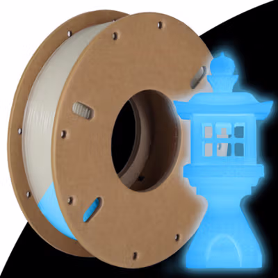 ERYONE Filament PLA Luminous Printer 3D Glow in The Dark 1.75mm 200g - F005 - Blue