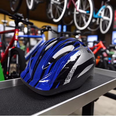 Ftiier Paket Helm Deker Anak 7in1 Protective Gear for Sport Activity - K25 - Blue