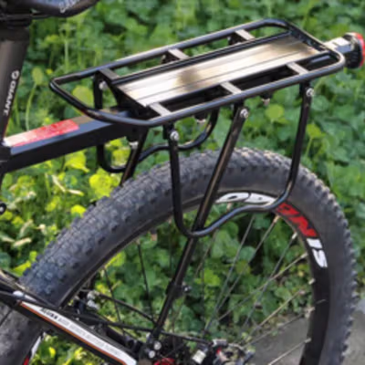TaffSPORT Rak Boncengan Belakang Sepeda Rear Rack Quick Mount - K10 - Black
